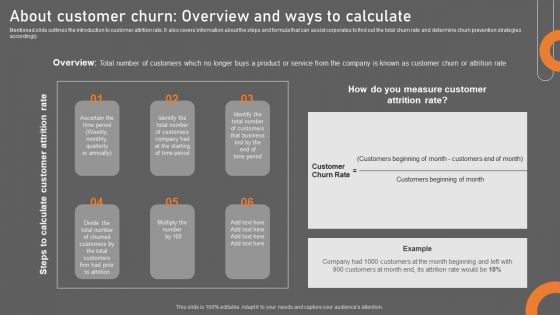 About Customer Churn Overview And Ways To Calculate Download PDF About Customer Churn Overview And Ways To Calculate Download PDF