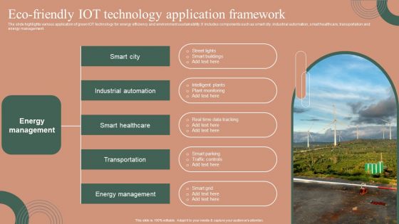 Eco Friendly IOT Technology Application Framework Download PDF