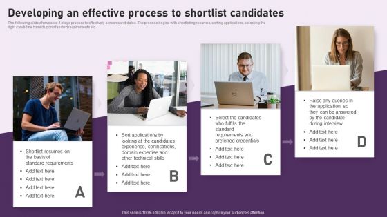 Guide To Healthcare Services Administration Developing An Effective Process To Shortlist Candidates Guidelines PDF
