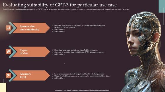 Comprehensive Resource Guide To Master GPT 3 Evaluating Suitability GPT 3 For Particular Use Case Graphics PDF