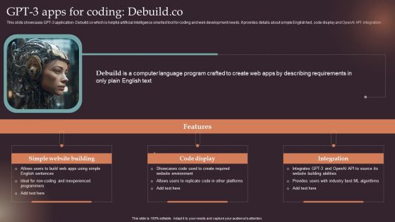 Comprehensive Resource Guide To Master GPT 3 GPT 3 Apps For Coding Debuild Co Summary PDF