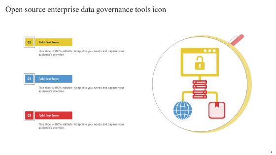 Enterprise Data Governance Icon Ppt PowerPoint Presentation Complete Deck With Slides