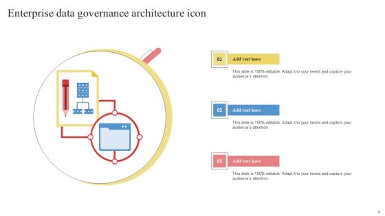 Enterprise Data Governance Icon Ppt PowerPoint Presentation Complete Deck With Slides