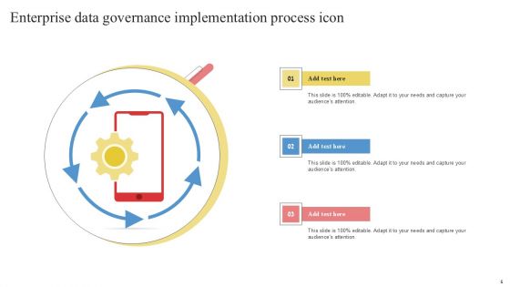 Enterprise Data Governance Icon Ppt PowerPoint Presentation Complete Deck With Slides