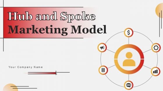 Hub And Spoke Marketing Model Ppt PowerPoint Presentation Complete Deck With Slides