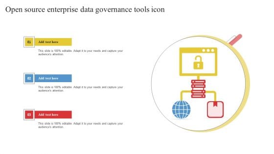 Open Source Enterprise Data Governance Tools Icon Information PDF