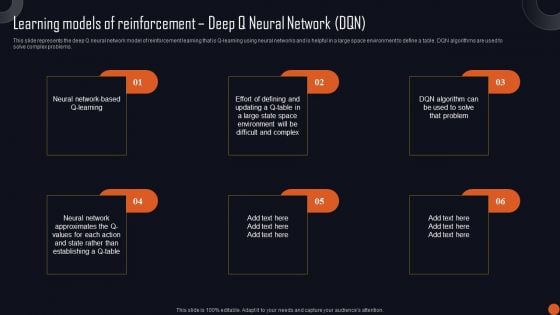 Reinforcement Learning Principles And Techniques Learning Models Of Reinforcement Deep Q Neural Slides PDF