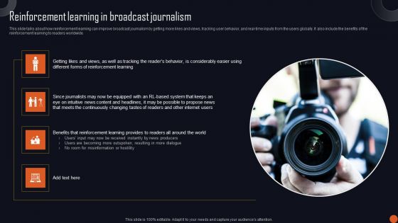 Reinforcement Learning Principles And Techniques Reinforcement Learning In Broadcast Journalism Guidelines PDF