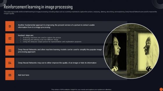 Reinforcement Learning Principles And Techniques Reinforcement Learning In Image Processing Portrait PDF