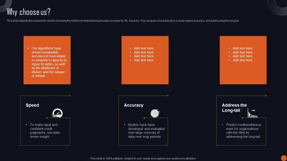 Reinforcement Learning Principles And Techniques Why Choose Us Background PDF