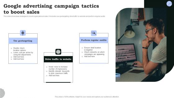 Google Advertising Campaign Tactics To Boost Sales Themes PDF