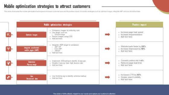 Mobile Optimization Strategies To Attract Customers Effective Travel Marketing Guide For Improving Professional PDF Mobile Optimization Strategies To Attract Customers Effective Travel Marketing Guide For Improving Professional PDF