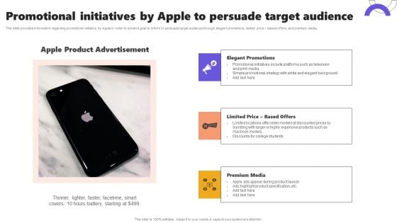 Promotional Initiatives By Apple To Persuade Target Audience Topics PDF Promotional Initiatives By Apple To Persuade Target Audience Topics PDF