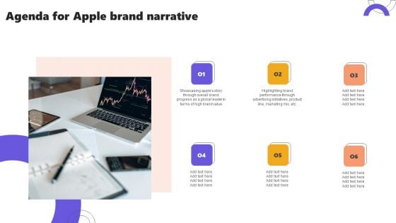 Agenda For Apple Brand Narrative Ppt Layouts File Formats PDF Agenda For Apple Brand Narrative Ppt Layouts File Formats PDF