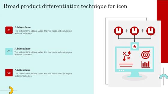 Broad Product Differentiation Technique For Icon Ideas PDF