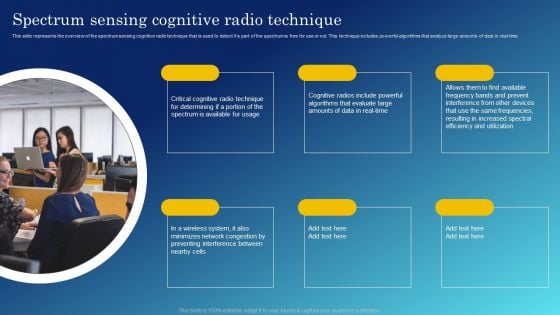 Cognitive Sensing Innovation Spectrum Sensing Cognitive Radio Technique Structure PDF