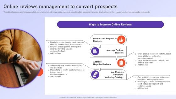Online Reviews Management To Convert Prospects Clipart PDF Online Reviews Management To Convert Prospects Clipart PDF