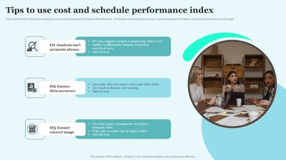 Tips To Use Cost And Schedule Performance Index Diagrams PDF