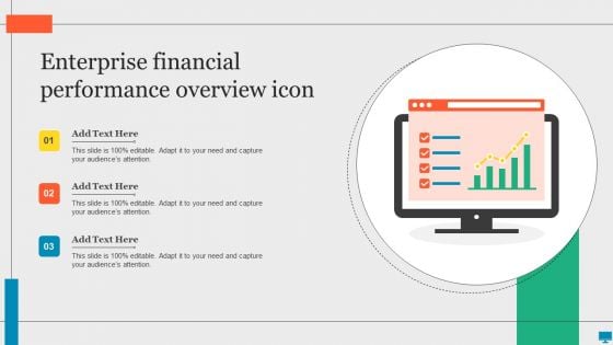 Enterprise Financial Performance Overview Icon Microsoft PDF