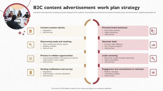 B2c Content Advertisement Work Plan Strategy Microsoft PDF B2c Content Advertisement Work Plan Strategy Microsoft PDF