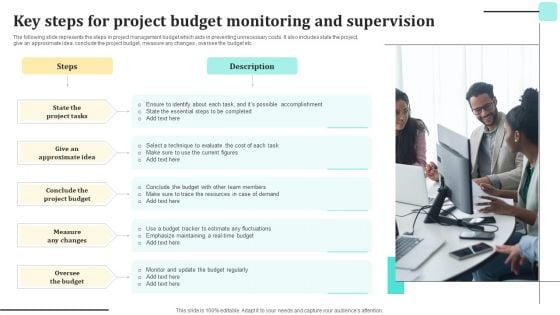 Key Steps For Project Budget Monitoring And Supervision Inspiration PDF Key Steps For Project Budget Monitoring And Supervision Inspiration PDF