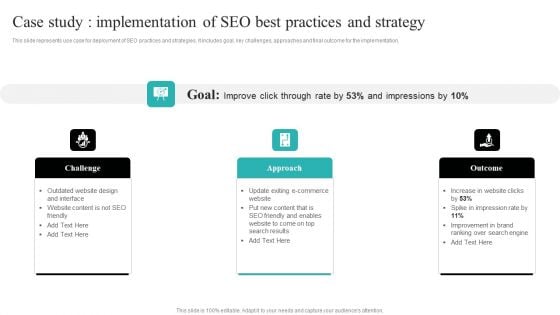 Strategic Ecommerce Plan For B2B Enterprises Case Study Implementation Of SEO Best Practices Microsoft PDF