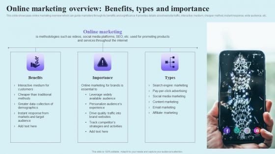 Go Viral Campaign Strategies To Increase Engagement Online Marketing Overview Benefits Types Topics PDF