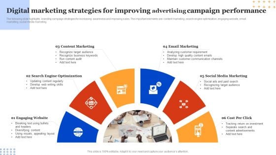 Digital Marketing Strategies For Improving Advertising Campaign Performance Topics PDF Digital Marketing Strategies For Improving Advertising Campaign Performance Topics PDF