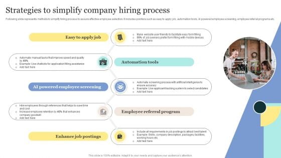 Strategic Approaches To Efficient Candidate Selection Strategies To Simplify Company Hiring Process Structure PDF