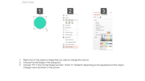 Process Flow Diagram With Business Icons Powerpoint Slides