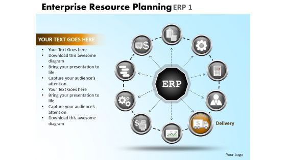 PowerPoint Slidelayout Leadership Enterprise Resource Ppt Slidelayout
