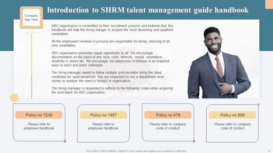 SHRM Talent Management Guide Handbook For Enterprise Ppt PowerPoint Presentation Complete Deck With Slides