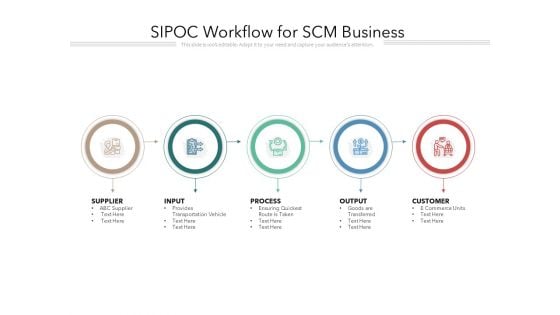 SIPOC Workflow For SCM Business Ppt PowerPoint Presentation Inspiration Slideshow PDF SIPOC Workflow For SCM Business Ppt PowerPoint Presentation Inspiration Slideshow PDF