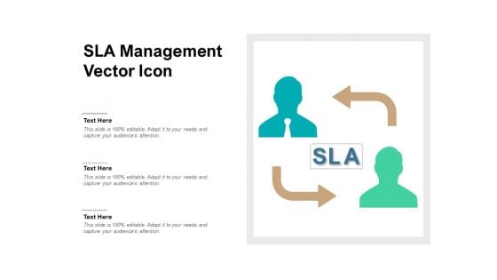 SLA Management Vector Icon Ppt PowerPoint Presentation File Layouts