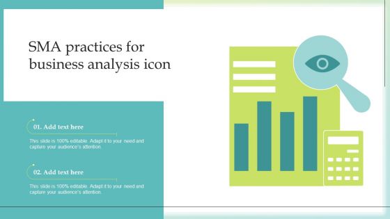 SMA Practices For Business Analysis Icon Information PDF