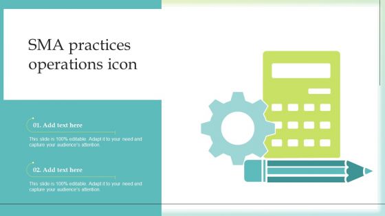 SMA Practices Operations Icon Designs PDF