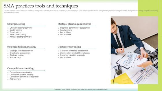 SMA Practices Tools And Techniques Sample PDF