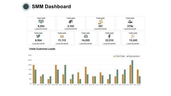 SMM Dashboard Ppt PowerPoint Presentation Icon Introduction