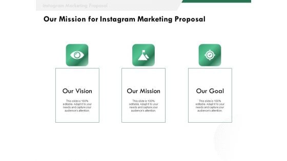 SMM Our Mission For Instagram Marketing Proposal Ppt Portfolio Guide PDF SMM Our Mission For Instagram Marketing Proposal Ppt Portfolio Guide PDF