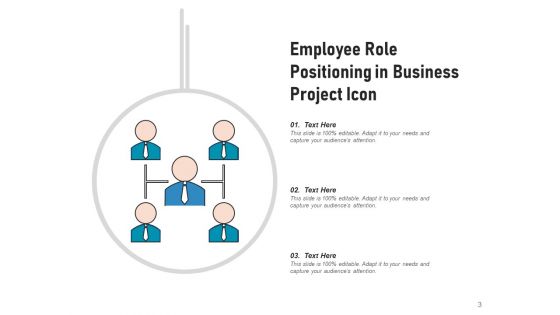 STP Icon Employee Project Icon Ppt PowerPoint Presentation Complete Deck