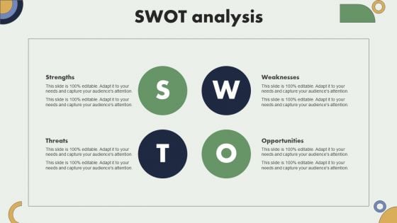 SWOT Analysis Brand Expansion Plan Slides PDF