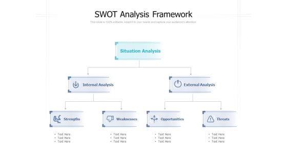 SWOT Analysis Framework Ppt PowerPoint Presentation Model Objects