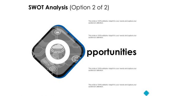 SWOT Analysis Opportunities Ppt PowerPoint Presentation Ideas Pictures