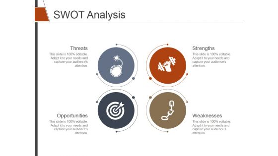 SWOT Analysis Template 2 Ppt PowerPoint Presentation Layouts Show