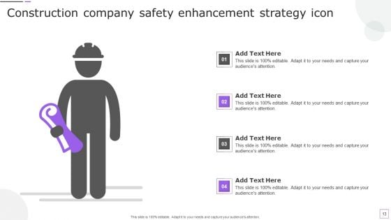 Safety Enhancement Strategy Ppt PowerPoint Presentation Complete Deck With Slides