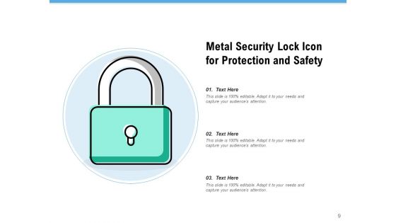 Safety Lock Cyber Security Global Security Ppt PowerPoint Presentation Complete Deck