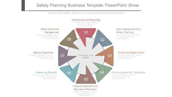 Safety Planning Business Template Powerpoint Show