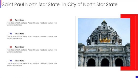 Saint Paul North Star State In City Of North Star State Portrait PDF