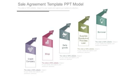 Sale Agreement Template Ppt Model