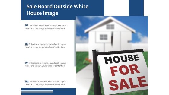 Sale Board Outside White House Image Ppt PowerPoint Presentation File Structure PDF